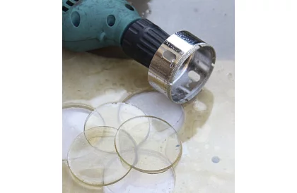 Wiertła diamentowe - zestaw 10 rozmiarów