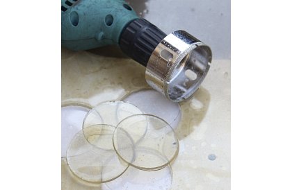 Wiertła diamentowe - zestaw 10 rozmiarów