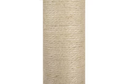 Szare drapaki dla kotów - 71 x 44 x 34 cm