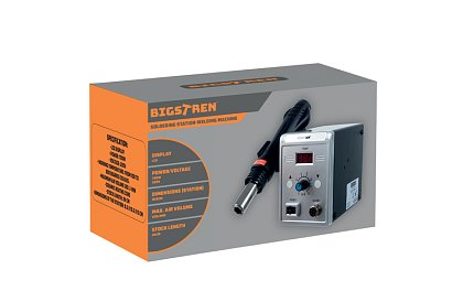 Stacja lutownicza na gorące powietrze 700W
