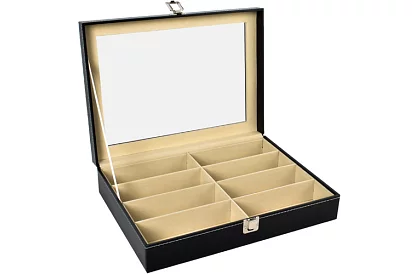 Organizator na okulary z 8 przegródkami
