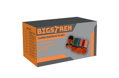 Zestaw szczotek do wiertarki – czyszczenie i polerowanie – 22 szt.