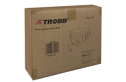 Organizator z pokrywą do bagażnika samochodowego – 50 l