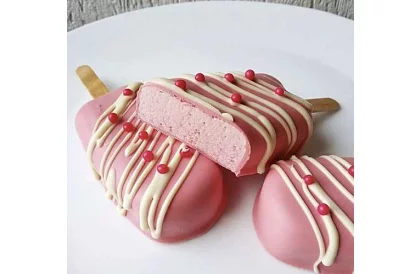 Silikonowa forma na lody + 50 patyczków