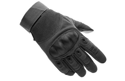 Rękawice taktyczne dotykowe - rozmiar L - czarne