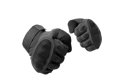 Rękawice taktyczne dotykowe - rozmiar XL - czarne