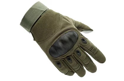 Rękawice taktyczne dotykowe - rozmiar L - khaki
