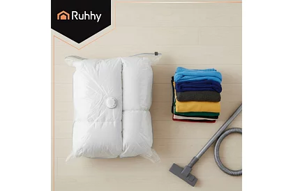 Zestaw worków próżniowych 50x70 cm – 10 szt. + odkurzacz powietrza