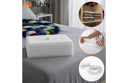 Zestaw worków próżniowych 50x70 cm – 10 szt. + odkurzacz powietrza