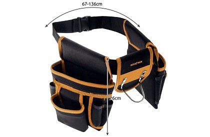 Pas wielofunkcyjny na narzędzia - 22 kieszenie