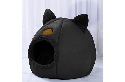 Pluszowa budka z uszami - buda