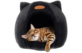 Pluszowa budka z uszami - buda