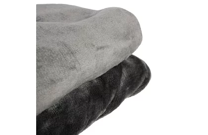 Miękka ciepła mocna kołdra 200x160 cm - szara