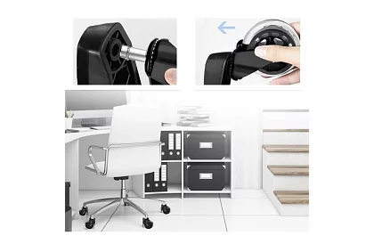 Zapasowe gumowe kółka do krzeseł – zestaw 5 szt.