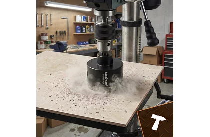 Wiertła diamentowe M14 - 6–68 mm - 13 sztuk w zestawie