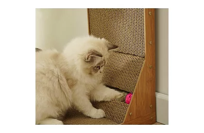 Drapak dla kotów z zabawką - DUO