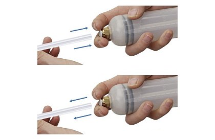 Strzykawka do ekstrakcji oleju i cieczy - 200ml