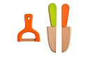 Drewniana zabawka – krojenie warzyw z akcesoriami - 34 części
