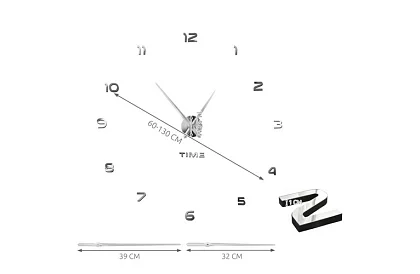 Nastenne zegary – średnica 60–130 cm
