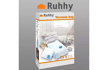 Zestaw worków próżniowych – 3 rozmiary - 15 szt.