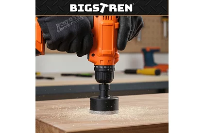 Wiertła diamentowe M14 6–68 mm - zestaw 7 części + adapter