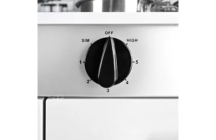 Drewniana kuchnia dziecięca XL z akcesoriami - brązowa