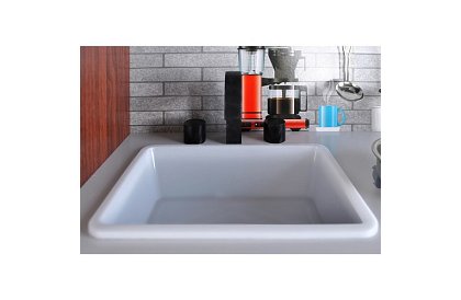 Drewniana kuchnia dziecięca XL z akcesoriami - brązowa