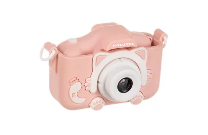 Aparat cyfrowy dla dzieci z kartą 32GB - różowy