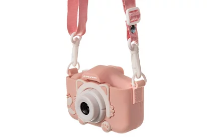 Aparat cyfrowy dla dzieci z kartą 32GB - różowy