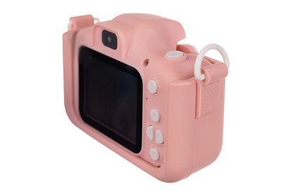 Aparat cyfrowy dla dzieci z kartą 32GB - różowy