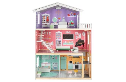 Duży domek dla lalek 114 cm - z windą