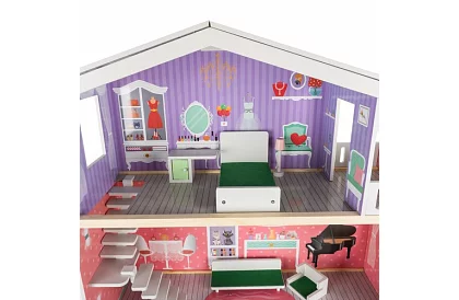 Duży domek dla lalek 114 cm - z windą