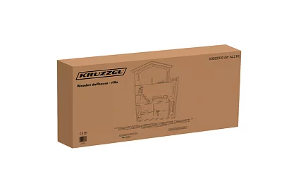 Duży domek dla lalek 114 cm - z windą