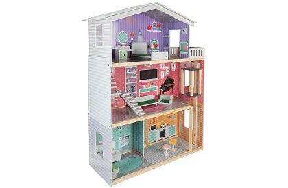Duży domek dla lalek 114 cm - z windą