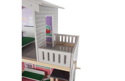 Duży domek dla lalek 114 cm - z windą