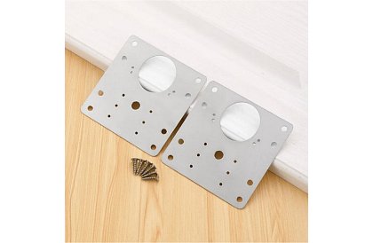 Zestaw naprawczy do złamanych zawiasów meblowych - 4 sztuki