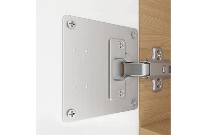 Zestaw naprawczy do złamanych zawiasów meblowych - 4 sztuki