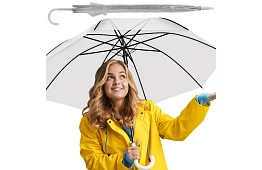 Automatyczny przezroczysty parasol - średnica 93 cm