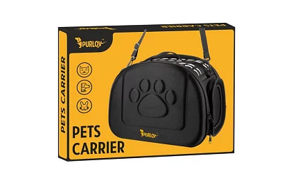 Przewoźnik - torba podróżna dla zwierząt - czarna