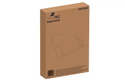 Drewniany stojak na książkę i laptop