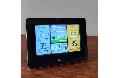 Bezprzewodowa cyfrowa stacja meteorologiczna z zewnętrznym czujnikiem