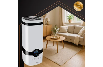 Ultradźwiękowy nawilżacz powietrza z jonizacją 4 l + 3 olejki zapachowe