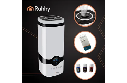 Ultradźwiękowy nawilżacz powietrza z jonizacją 4 l + 3 olejki zapachowe