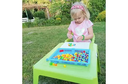 Mozaika edukacyjna dla dzieci - zestaw puzzli 296 elementów