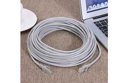Kabel sieciowy LAN RJ45 do komputerów i urządzeń - 30 metrów