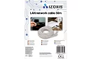 Kabel sieciowy LAN RJ45 do komputerów i urządzeń - 30 metrów