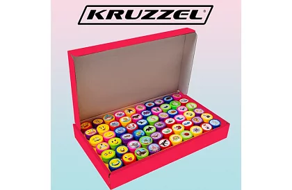 Zestaw stempli dla dzieci – 60 sztuk