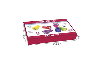 Zestaw stempli dla dzieci – 60 sztuk