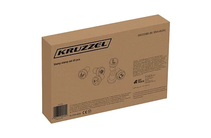 Zestaw stempli dla dzieci – 60 sztuk