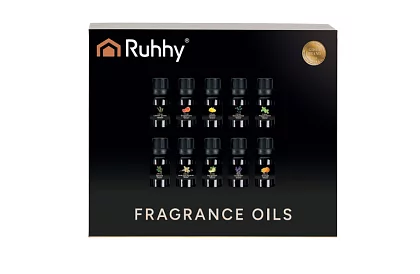 Zestaw olejków eterycznych – 10 sztuk po 15 ml